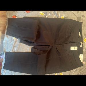 Ann Taylor Loft curvy sateen ankle pants